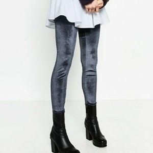 Grey Velvet Zara Leggings